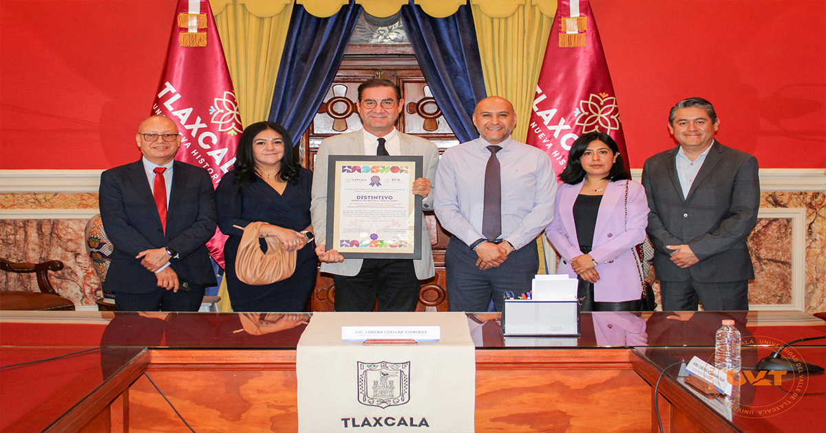 Tlaxcala Impulsa el Trabajo Digno, Gobernadora Entrega Reconocimiento a la UVT
