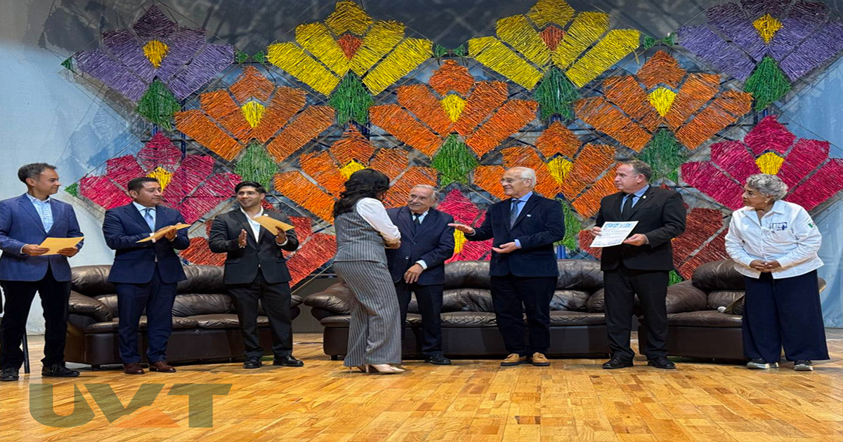 Cinco siglos de transformación y seis décadas de compromiso, la UVT se une al homenaje del Colegio de Arquitectos del Estado de Tlaxcala A.C. CAET